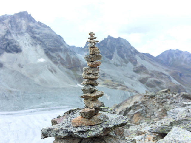 Cairn in the Alps