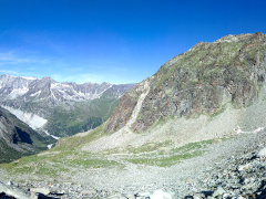 Panorama of Pointe d'Arpitetta, Switzerland