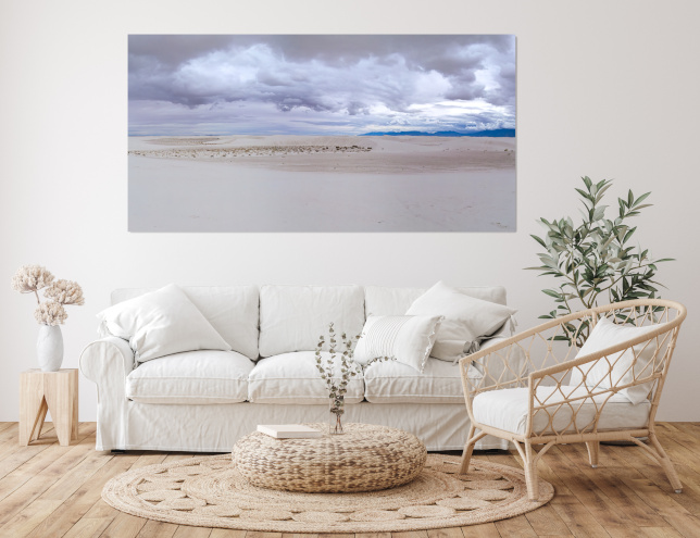 White Sands Gallery Wrapped Canvas